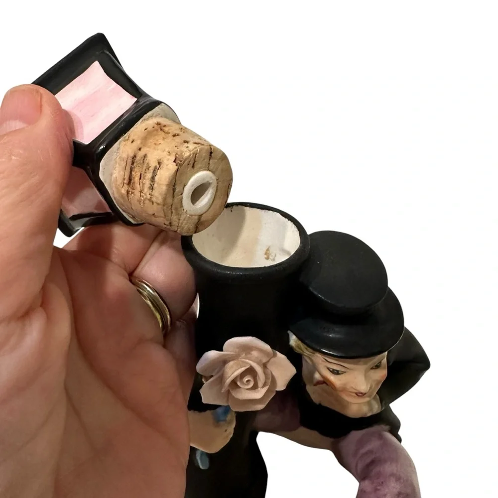 Vintage Liqueur Bottle Music Box